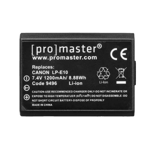 Promaster Canon LP-E10 Battery (7.4V/1200M)