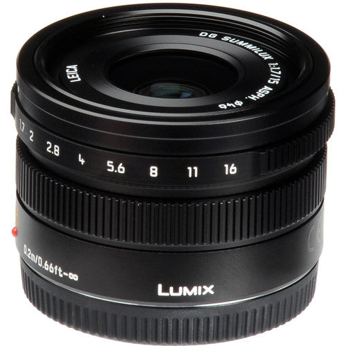 Panasonic MFT 15mm F1.7 Leica Lens