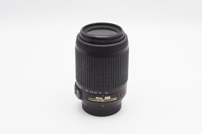 Used  Nikon AF-S 55-200mm f/4-5.6G ED Lens (