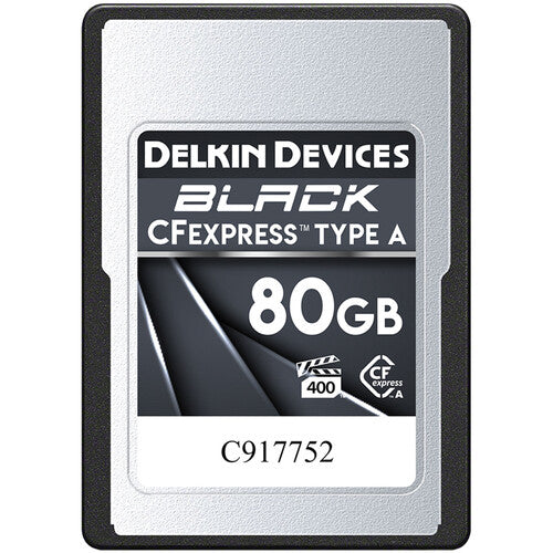 Delkin Devices BLACK CFexpress Type A Memory Card