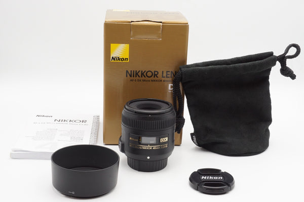 Used Nikon AF-S DX Micro Nikkor 40mm f2.8 G (#6101595CM)