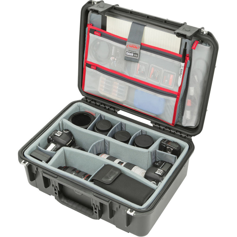 SKB iSeries 1813-7 Case with Think Tank Photo Dividers & Lid Organizer