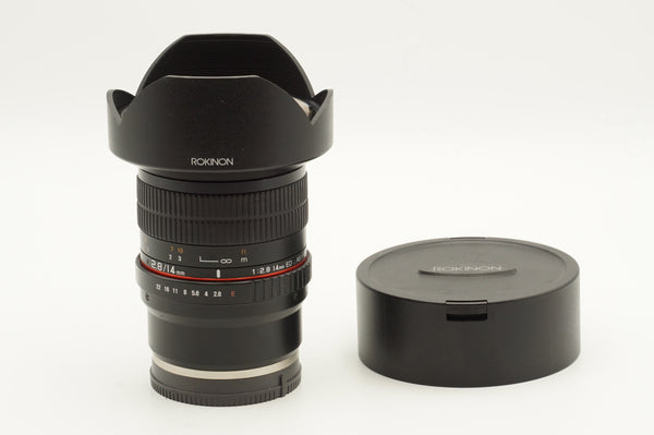USED Rokinon 14mm F2.8 for Sony E (#E216A3185CM)