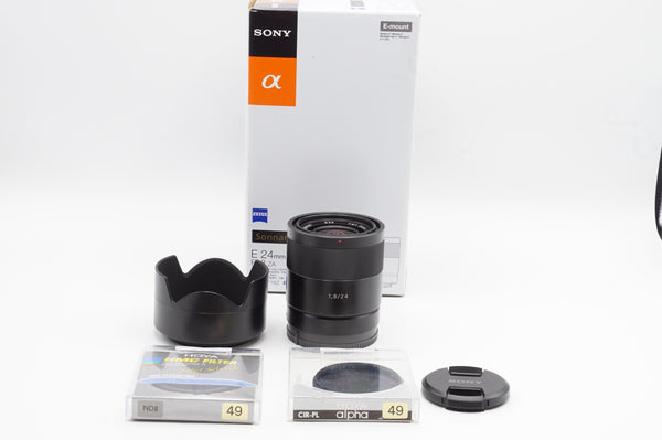Used Sony E 24mm f/1.8 ZA (#5807929CM)