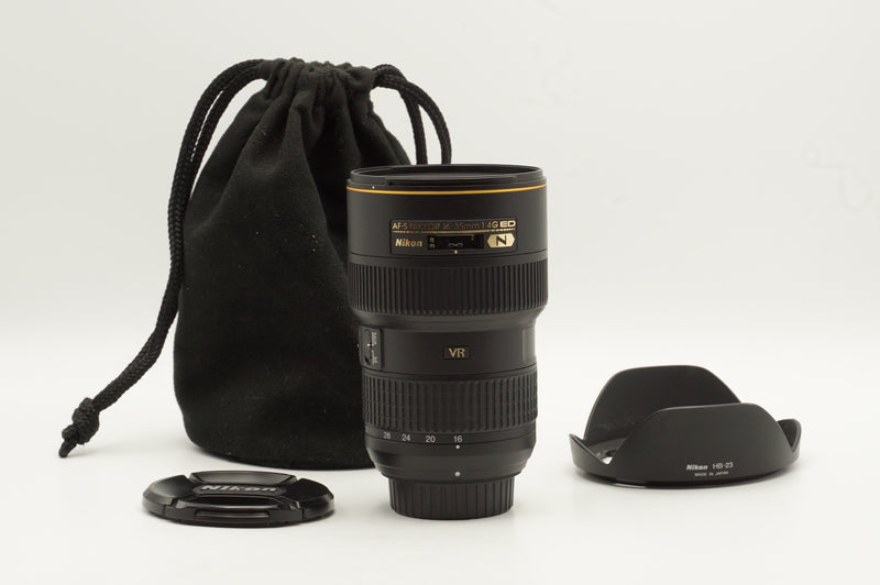 USED Nikon AF-S Nikkor 16-35mm f/4 G ED VR (