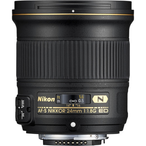 Nikon AF-S NIKKOR FX 24mm f/1.8G ED Lens