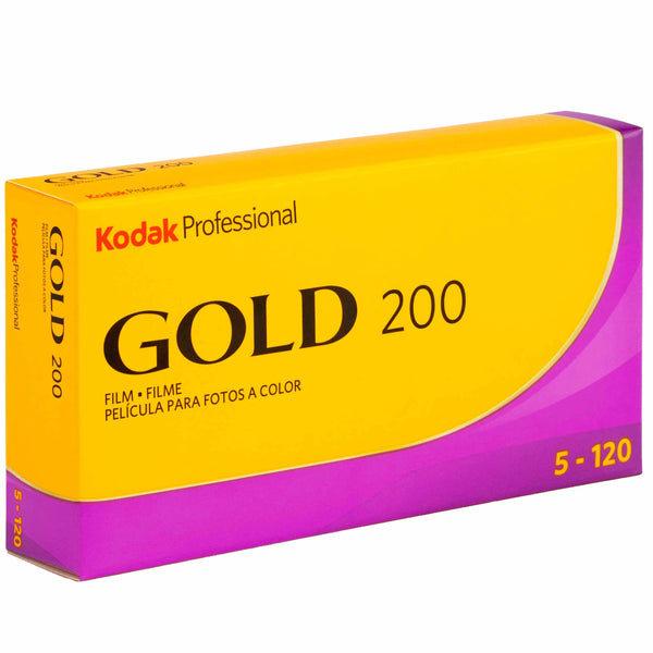 Kodak GOLD 200 Color 120 Film - Box (5 Rolls)