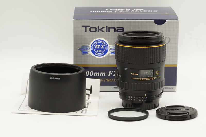 USED Tokina 100mm f/2.8 Macro [Nikon F] (