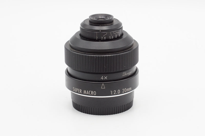 USED Zhong Yi 20mm f/2 Macro Lens (