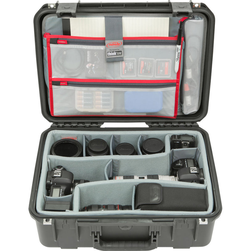 SKB iSeries 1813-7 Case with Think Tank Photo Dividers & Lid Organizer