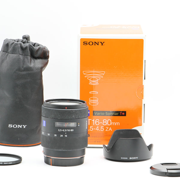 USED Sony DT 16-80mm F3.5-4.5 ZA [Sony A] (#S013844287MCM)