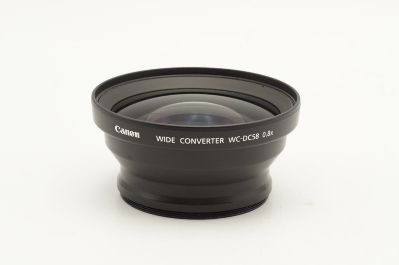 USED Canon Wide Converter WC-DC58 0.8X