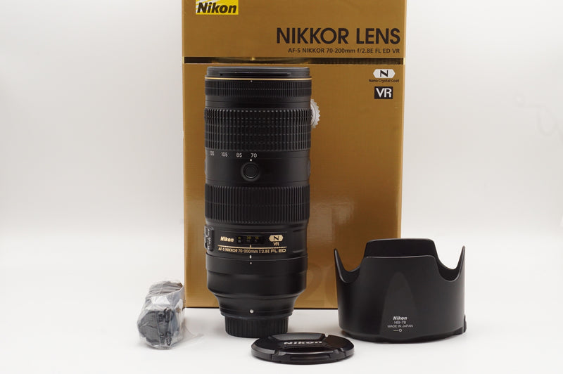 USED Nikon AF-S Nikkor 70-200mm F2.8E FL ED VR (#282484)
