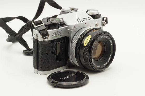 USED CLA'd Canon AE-1 Program with 50mm F1.8 (#4175828 & 1822577CM)