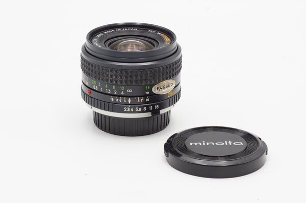 USED Minolta MC Rokkor-X 28mm F2.8 Lens for Minolta MD (#1068088)