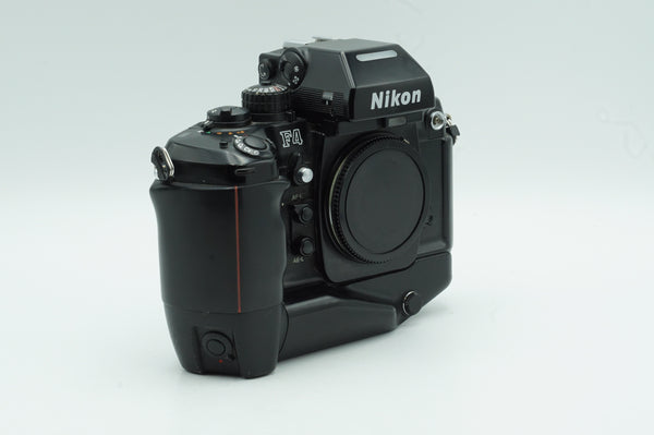 Used Nikon F4 Film Camera Body w/ MB-21 Battery Grip (#2434592CM)