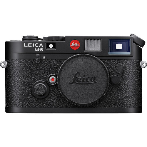 Leica M6 0.72 Rangefinder Camera Body Black Chrome Finish [NEW]