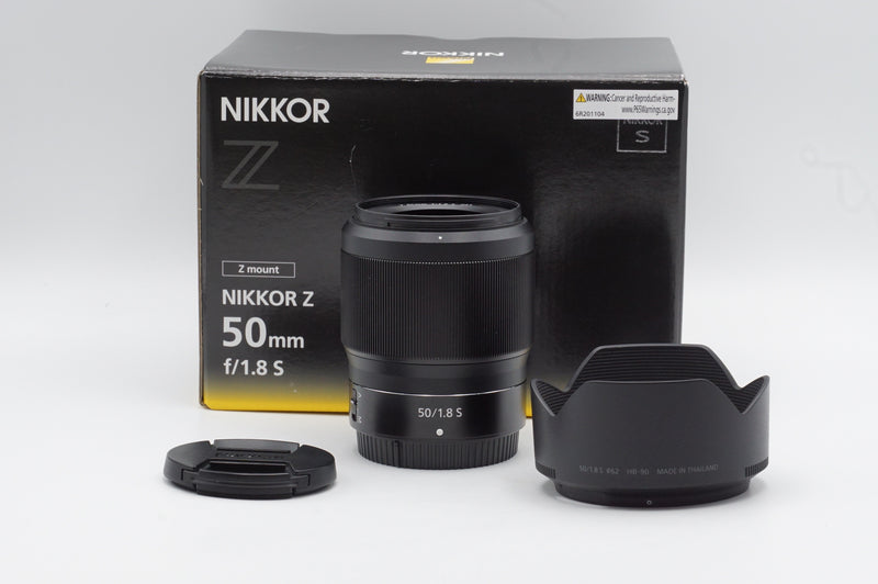 USED Nikon Nikkor Z 50mm F1.8 S Lens (