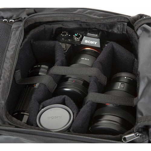 WANDRD PRVKE 21L Backpack Photo Bundle with Essential Camera Cube (Black)