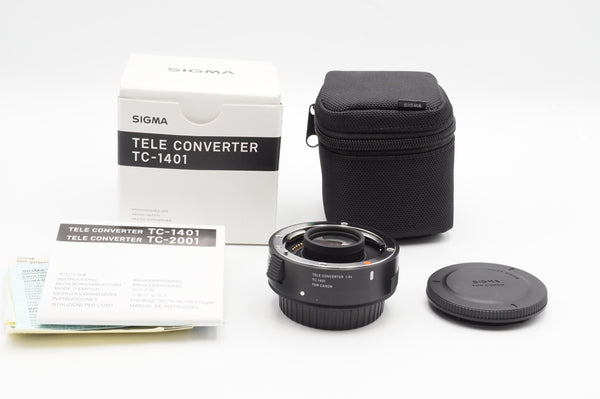 Used Sigma Tele Converter TC-1401 1.4x [Canon EF] (#55499866)