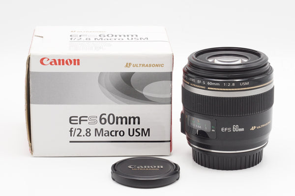 USED Canon EF-S 60mm f/2.8 USM (#19551613CM)