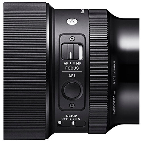 Sigma 85mm f/1.4 DG DN Art Lens