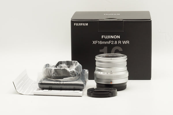 Used Fuifilm XF 16mm f2.8 R WR [Silver] (#2BA03062CM)
