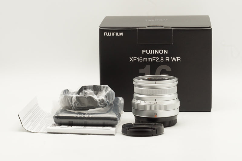 Used Fuifilm XF 16mm f2.8 R WR [Silver] (