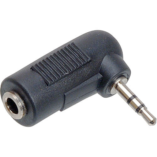 Hosa Technology 2.5mm Male -> 3.5mm Female Adapter Right Angle Adapter