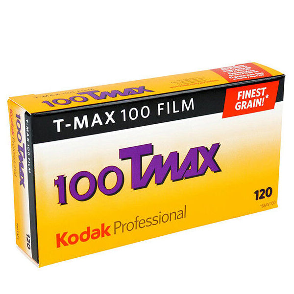 Kodak T-MAX 100 Black & White 120 Film - Box (5 Rolls)