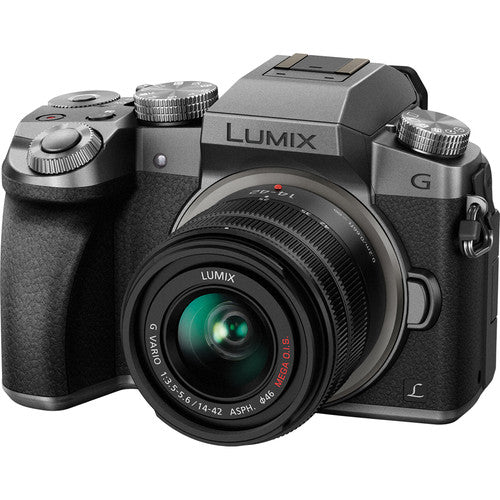 Panasonic LUMIX G7 Mirrorless Camera with 14-42mm Lens [Silver]