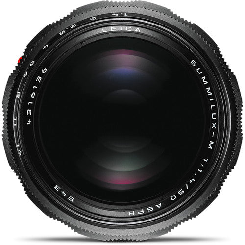 Leica Summilux-M 50mm f/1.4 ASPH. Lens (Black-Chrome Edition)