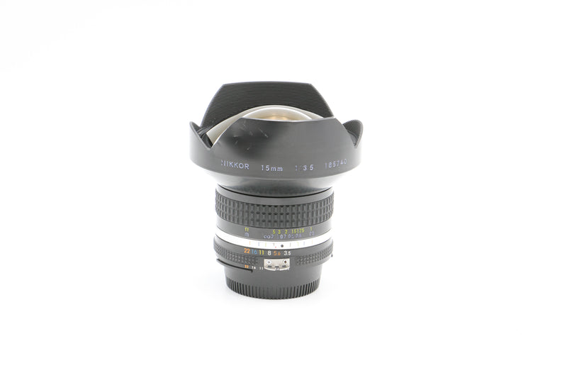 USED Nikon AIS Nikkor 15mm F3.5 Lens *Dent* (