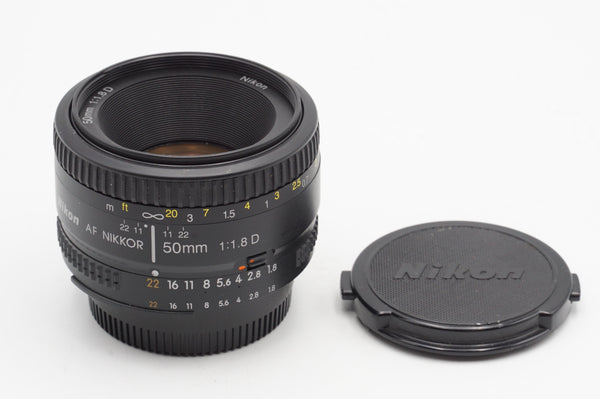 USED Nikon AF 50mm f1.8 D (#924060CM)