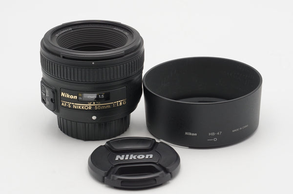 Used Nikon AF-S Nikkor 50mm f1.8 G (#2638981CM)